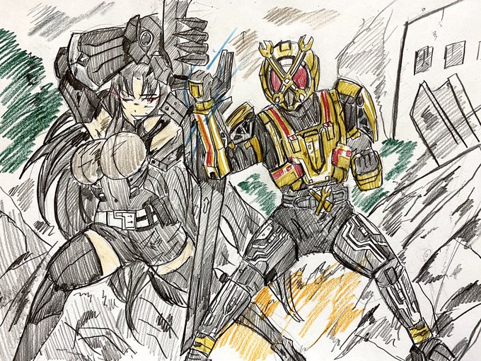 仮面ライダーキカイのtwitterイラスト検索結果