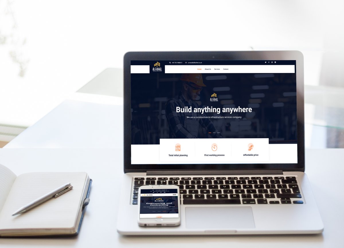 webdashsolution's tweet image. #تصميم_وبرمجة 
لموقع الفضيل للمقاولات
shorturl.at/kqBQ9