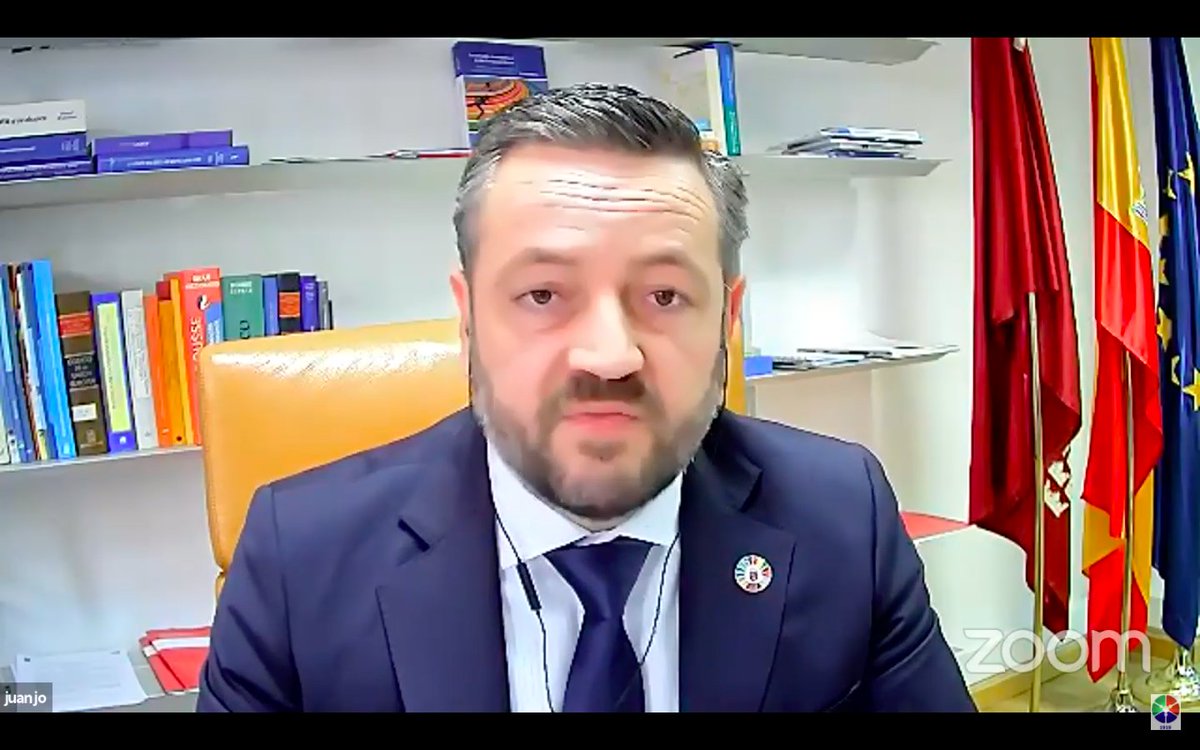 europeanregions's tweet photo. Juan José Martínez Lozano representing the region of Murcia stresses that "The EU is the key player to guide national governments as they face the consequences of the pandemic." #RBF2020 https://t.co/CGpEhAnPJr
