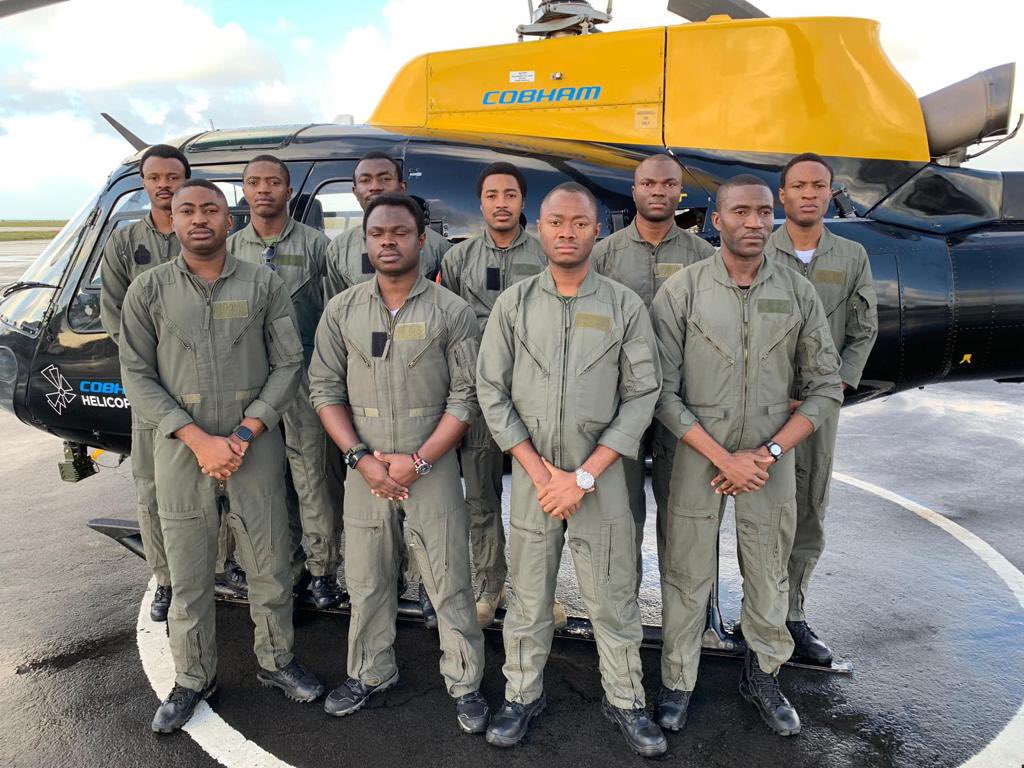 Close to 200  @NigAirForce pilots, engrs & techs are undergoing training in 9 different countries as part of efforts to bridge decades of gaps in capability & capacity that have made Nigeria vulnerable to asymmetrical threats /3