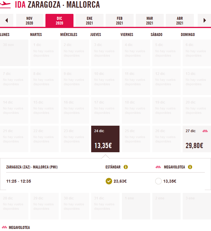 Volotea programa tres vuelos a Palma de Mallorca para Navidad aeropuertodezaragoza.net/es/noticias/vo…
