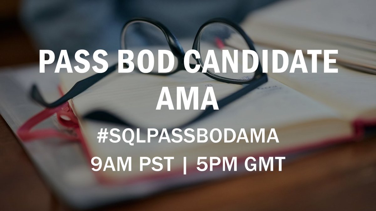 data_geek_'s tweet image. Key: @TheStephLocke: 'Today at 5pm GMT I'm answering Qs about my @sqlpass #PASSelection PASS BoD candidacy.
Include #SQLPASSBODAMA in your Qs! ' https://t.co/n77DOWGl8a, see more tweetedtimes.com/data_geek_?s=t…
