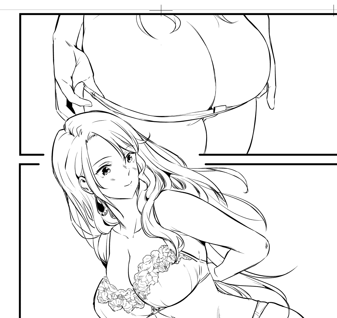 モチベ上げるために載せるドロテアの尻の絵です 