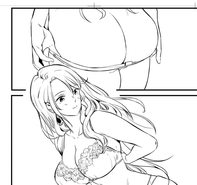 モチベ上げるために載せるドロテアの尻の絵です 