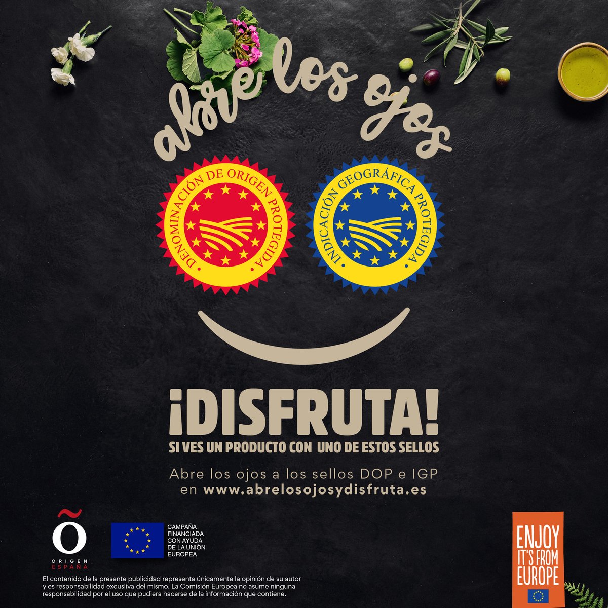 Ya está en medios online nuestra campaña @DisfrutaIGP_DOP para informar sobre los sellos europeos #IGPyDOP. ¿Queréis disfrutar? Entonces, abrid los ojos a las historias que nos tienen que contar muchos productos 
twitter.com/DisfrutaIGP_DO…
#calidad #origen #tradicion #garantía