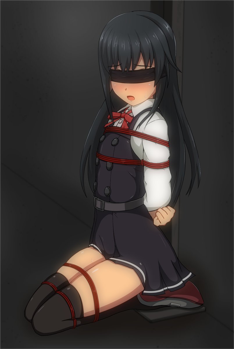 もちろん目隠しもあるで!ギャグもな。 