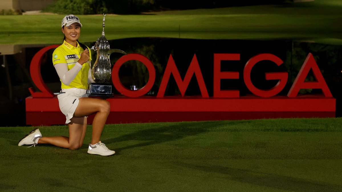 SrixonEurope's tweet photo. Congratulations @minjeegolf ! Winner of the Omega Dubai Moonlight Classic on the Ladies European Tour! 👏🏼🏆
#ODMC @LETgolf #TeamSrixon https://t.co/3WsdEUmniD