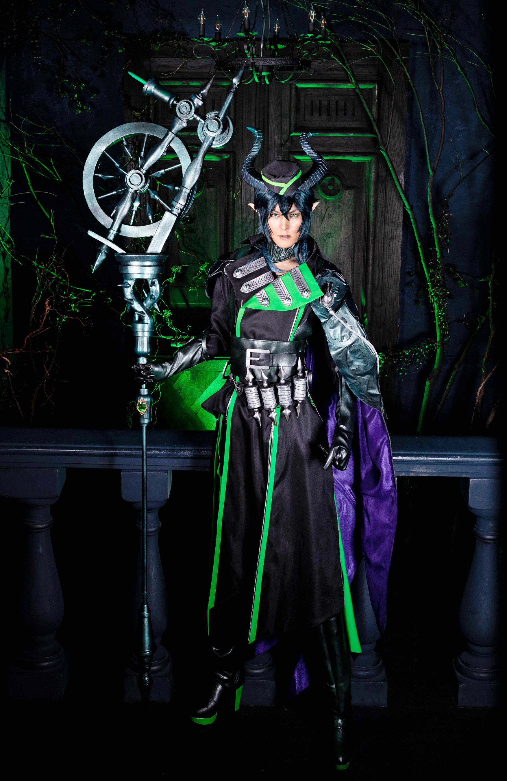 ツイステ ディアソムニア寮服(ブーツ付き) マレウス・ドラコニア