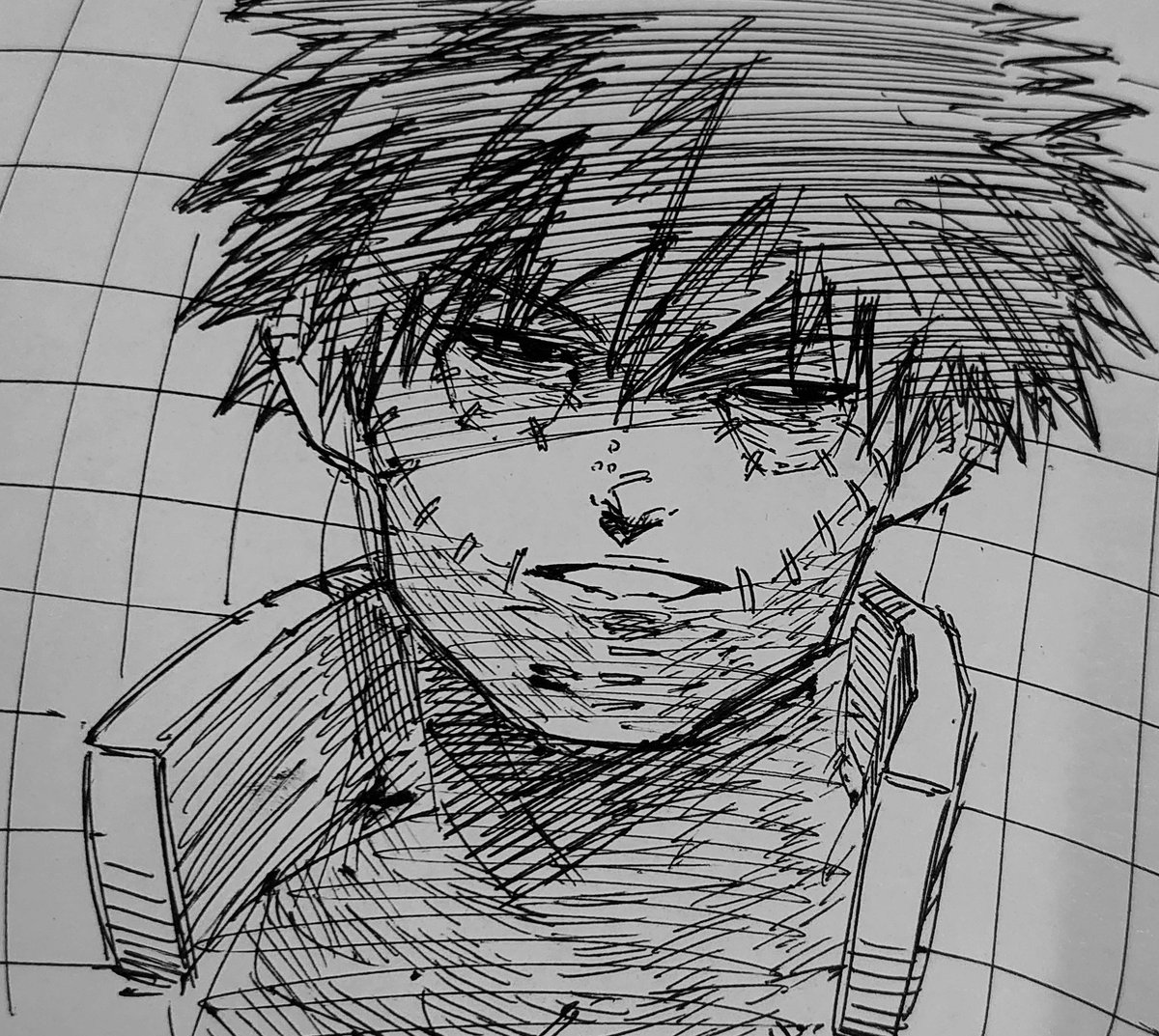 仕事終わらん落描き 
