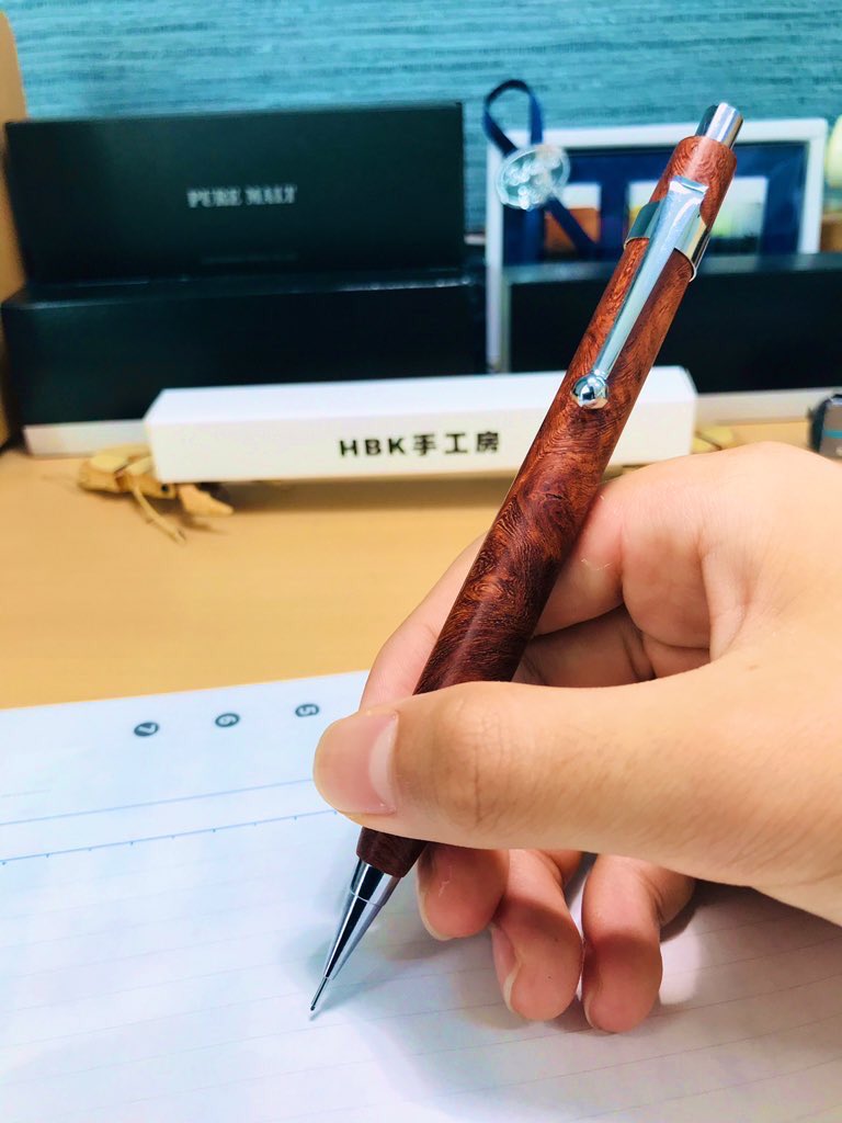 ハウス風マイバチ（花梨瘤） 5 極上＋花梨瘤 青瘤 | こぶた工房