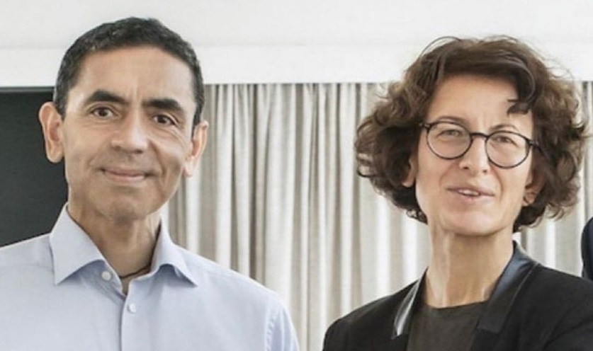 Özlem Türeci ve Uğur Şahin.
Almanyadaki BioNTech kurucuları.
Covit-19 a karşı %90 seviyelerinde etkin olan o aşının mucidi. Gurur verici 🙏👏 <a href="/BioNTech_Group/">BioNTech SE</a>