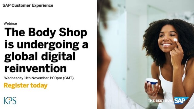 LeemanGeert's tweet photo. #HeadlessCommerce allows businesses to quickly adopt new touchpoints whilst launching new digital experiences to #customers. Join our webinar with @TheBodyShop to hear how they have transformed their business using SAP Commerce Cloud 🛁 https://t.co/KMsib57U1P https://t.co/SRAoUuFX97