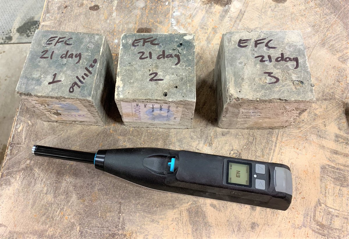 AMCRETE UK (@amcreteuk) on Twitter photo Quality assurance in action! Calibration of #AACM & strength testing using the #proceq Schmidt Live Rebound hammer, developing correction curves while visiting <a href="/SOCOTEC_UK/">SOCOTEC UK</a> lab to witness compression testing. <a href="/ScreeningEagle_/">Screening Eagle | Proceq</a> #Wagners #EarthFriendlyConcrete #efc #lowcarbonconcrete Quality assurance in action! Calibration of #AACM & strength testing using the #proceq Schmidt Live Rebound hammer, developing correction curves while visiting <a href="/SOCOTEC_UK/">SOCOTEC UK</a> lab to witness compression testing. <a href="/ScreeningEagle_/">Screening Eagle | Proceq</a> #Wagners #EarthFriendlyConcrete #efc #lowcarbonconcrete