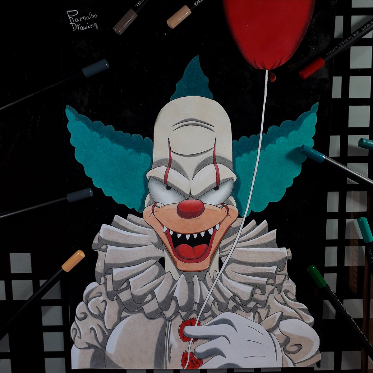 krusty the clown wallpaper