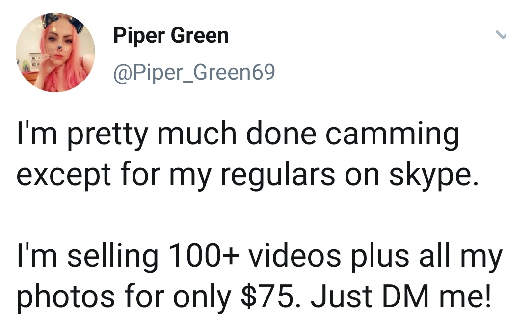 Piper_Green69's tweet photo. NOW ALL CONTENT $25!!

get it now before I clear my computer https://t.co/PJwA8IhaQD