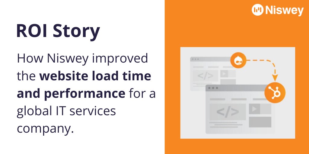 Niswey's tweet image. 55% improvement in #websiteloadtime for an #ITServices company by migrating their massive Drupal site to the #HubSpot CMS!

Read the complete #ROIstory to know what went behind the scenes:

hubs.ly/H0zzFyR0