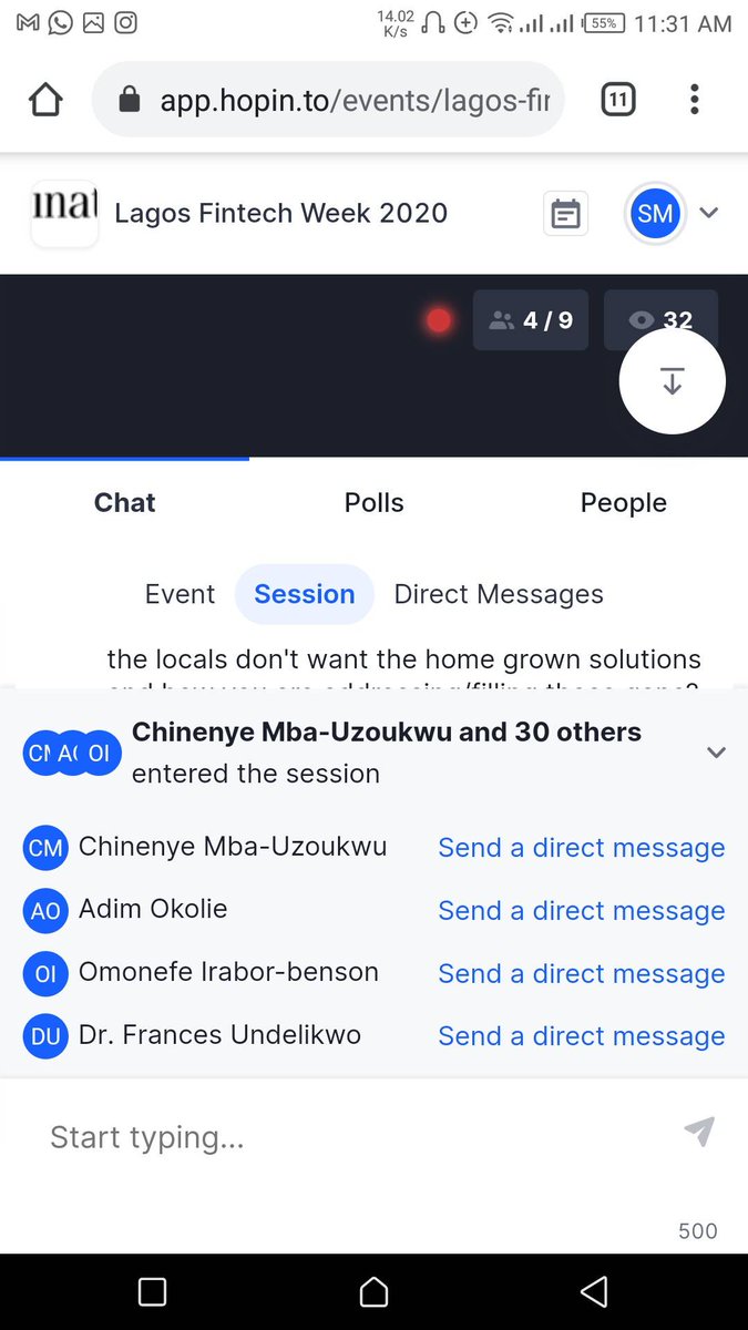 FintechWeekLag's tweet photo. You can also engage our speakers privately and ask them any question on financial technology at the ongoing #Lagosfintechweek2020💯👌🏿
Click here 👇🏿👇🏿to register

https://t.co/x4gRQR5Gqg

#LFW2020
#Lagosfintechweek2020 https://t.co/RM5DpjSDri