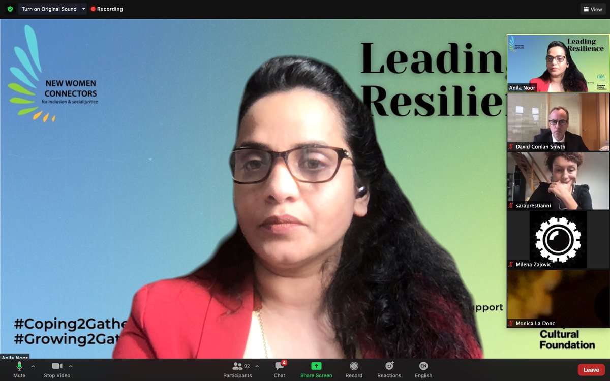 nooranila's tweet photo. It's never been easy neither relaxing, 

Up from 6 am CET prepared, involved in two Panel discussion for #Inculsive #KNOWLEDGE and to promote #humanRights #genderequity  with EU PACT for Migration @iwomenconnector https://t.co/U1e3FXVqtv