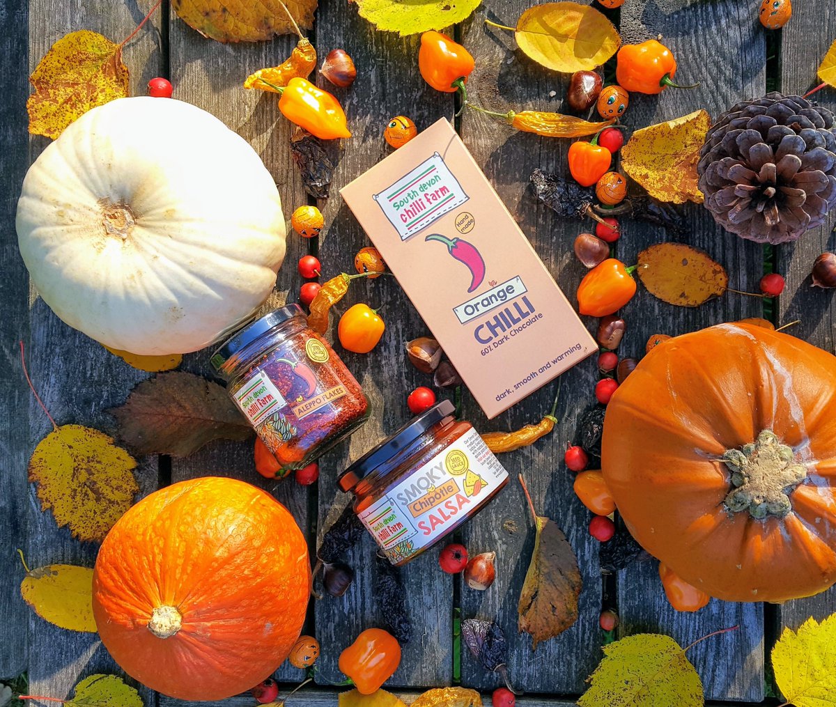 As the days get chillier, <a href="/SDCF_CO_UK/">SDCF</a> has plenty of delicious product to warm up your home-cooked, lockdown dishes. Their Dried Chillies are grown and dried on the farm and great for spicing up a lunch. #shoplocal foodanddrinkdevon.co.uk/member/south-d…