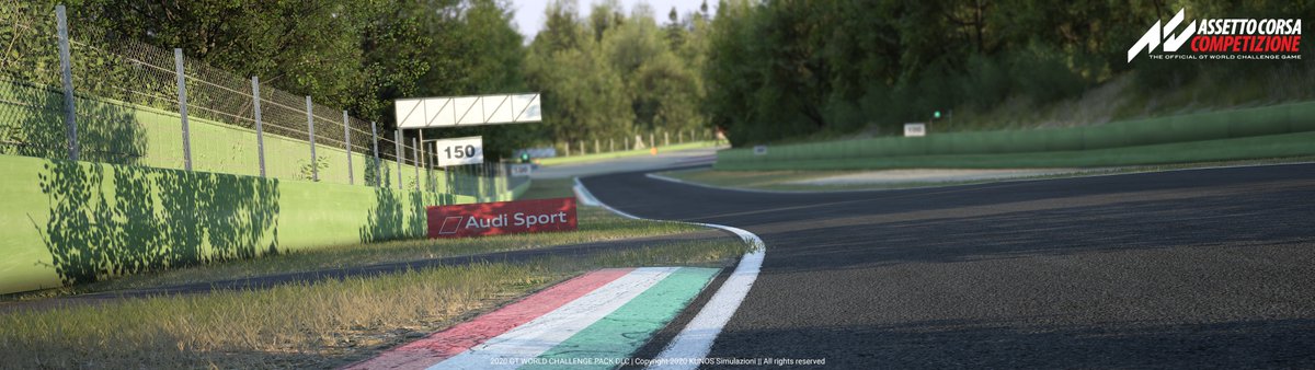 AC_assettocorsa's tweet photo. The news you've been waiting for! The 2020 GT WORLD CHALLENGE PACK is coming to PC on November 18th and on PS4 and Xbox One this winter. 

Featuring the Autodromo Enzo e Dino Ferrari of Imola, the new Ferrari 488 GT3 EVO 2020, the new Mercedes-AMG GT3 EVO and more! #beACC https://t.co/NNgFihDRu3