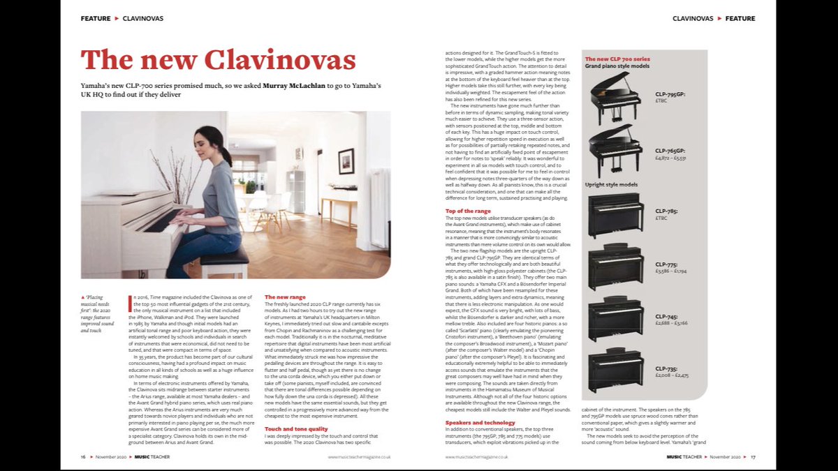 EptaUK's tweet photo. EPTA Chair, @MurrayMcPiano and Operations Director, @LizGiannopoulos feature in this month’s issue of @MusicTeacherMag You can subscribe now at https://t.co/ektwfh4BzO https://t.co/dJqhlZgfXb