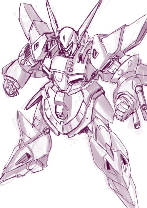 王道を征く ゲシュペンストですかね 一番好きなバンプレストオリジナル機体を言っ 禁さん Skeb募集中 のイラスト