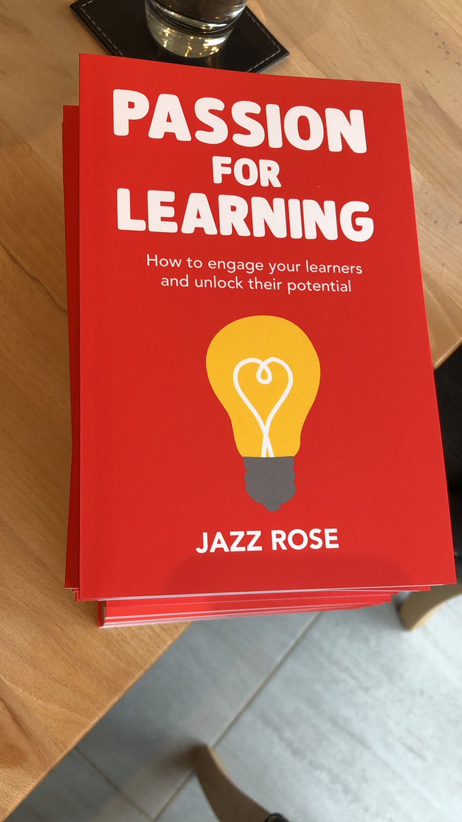 MrJazzRose's tweet photo. Passion for Learning is available; Passion for Learning: How to engage your learners and unlock their potential https://t.co/W7qeDsARr4 https://t.co/cN7J9k9nRY