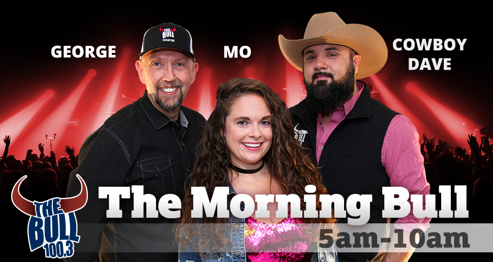 TheBullHouston's tweet photo. Rainy/Foggy Morning Around Houston, Let us Brighten It Up!

- Mama Drama - Vince's sister-in-law is staying w/his family but he wants something  more... hear his suggestion at 7:25

- New #FacebookFight at 7:50a - It's called "Sad &amp; Stinky In League City!

Laugh Along With us! https://t.co/nvw8sG9NWB