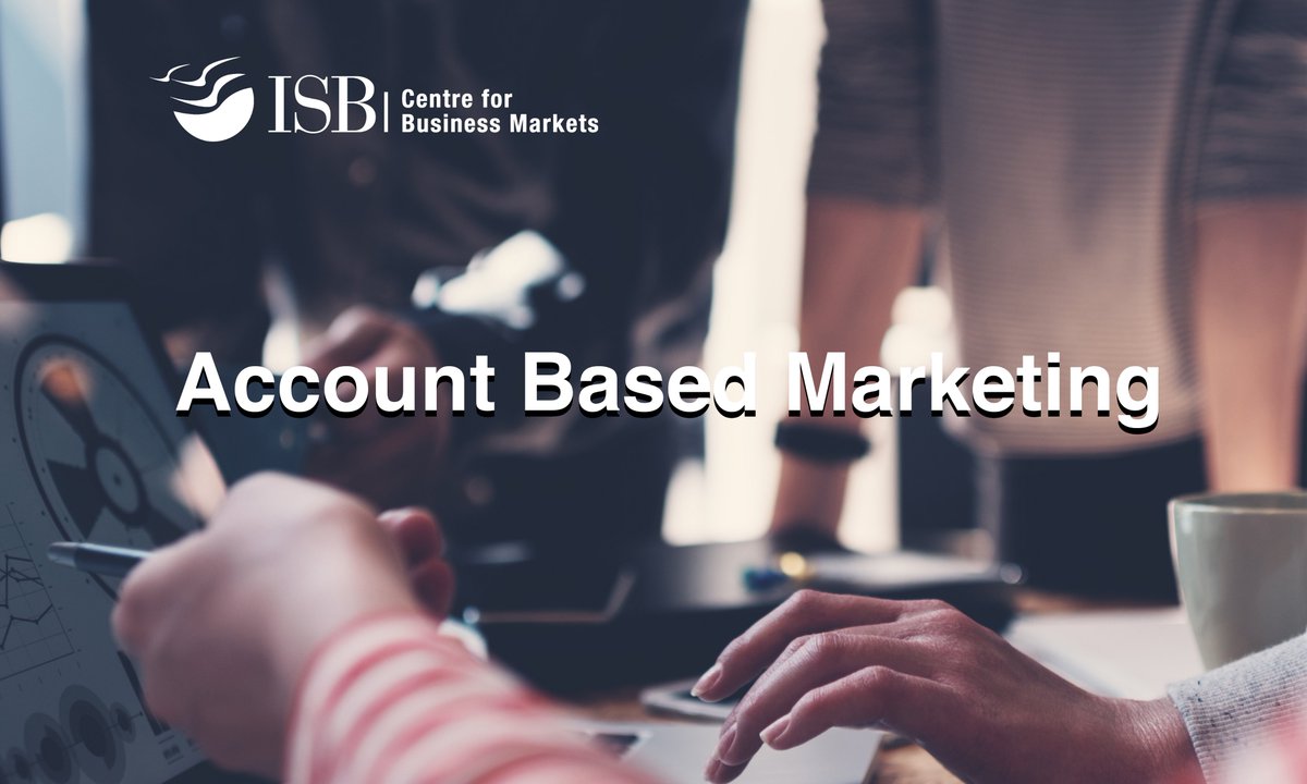 ISBCBM's tweet photo. Account-Based Marketing helps companies weed out potentially inconsequential account &amp; concentrate resources on specific accounts that align with the supplier firm’s strengths. Refer to the blog here to understand about ABM &amp; its successful implementation
https://t.co/wSluJe1aQm https://t.co/a68PRaA80V