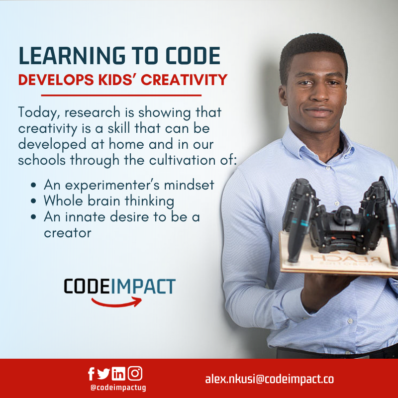 CodeImpact_ug's tweet image. Enroll your child at @CodeImpact_ug  for the next COHRT 4.0 program NOW by reaching out on:

0772810410/0752969844
Email: alex.nkusi@codeimpact.co

#coding #everykidshouldlearntocode #codinginuganda #100daysofcode #code #codeimpactbv