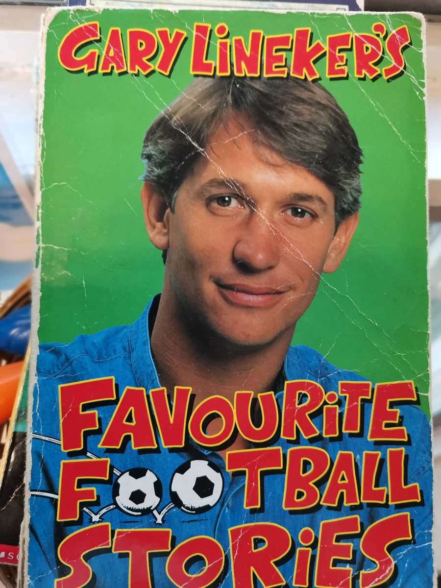 Spetisburyprim1's tweet photo. Adding this classic to our Pop Up Book Stall. We can't believe we're giving it away... Full of impartial football stories and more  @GaryLineker #loveofreading https://t.co/hcKz7BwYDz