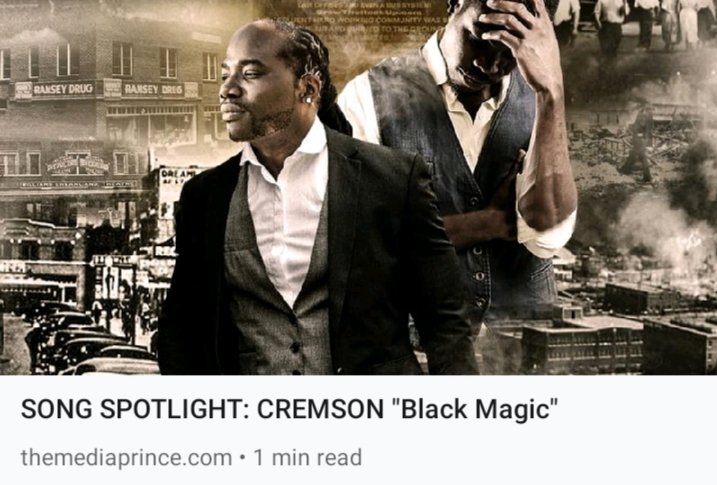 VisionaryMinds2's tweet photo. The press keeps coming
π¬π½ππ₯π₯
@CREMSONGIIB
#GIIBENT #GIIBMusicGroup #Cremson #Tulsa #BlackMagic
#BlackExcellence https://t.co/03nhXPhmMs