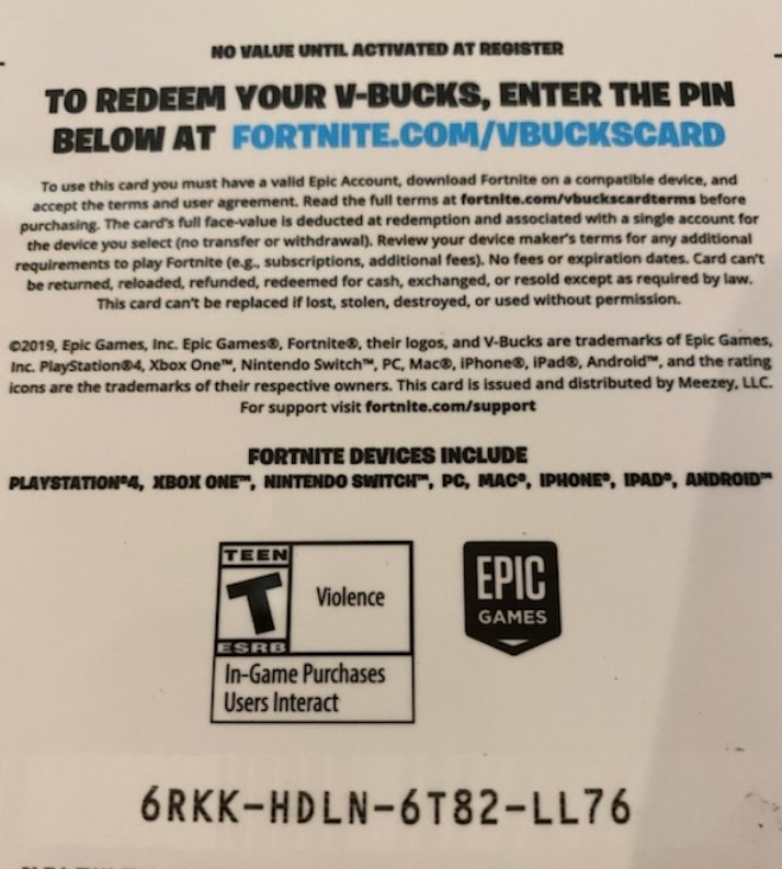 WidestPutin's tweet photo. @NeoVersa_ 
If nobody decides to steal the vbucks, you can have these. 
If anybody redeems before him please vouch with #PutinLegit https://t.co/GiqhiWojTP