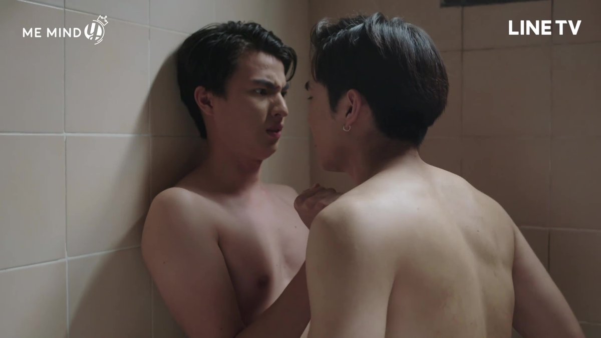 The visual similarities only highlight the narrative differences. Back then, Type was hindered by his inexperience, trepidations, doubts and homophobia, making his touches shy and tentative. Type had a very limited sexual experience compared to Tharn when they met