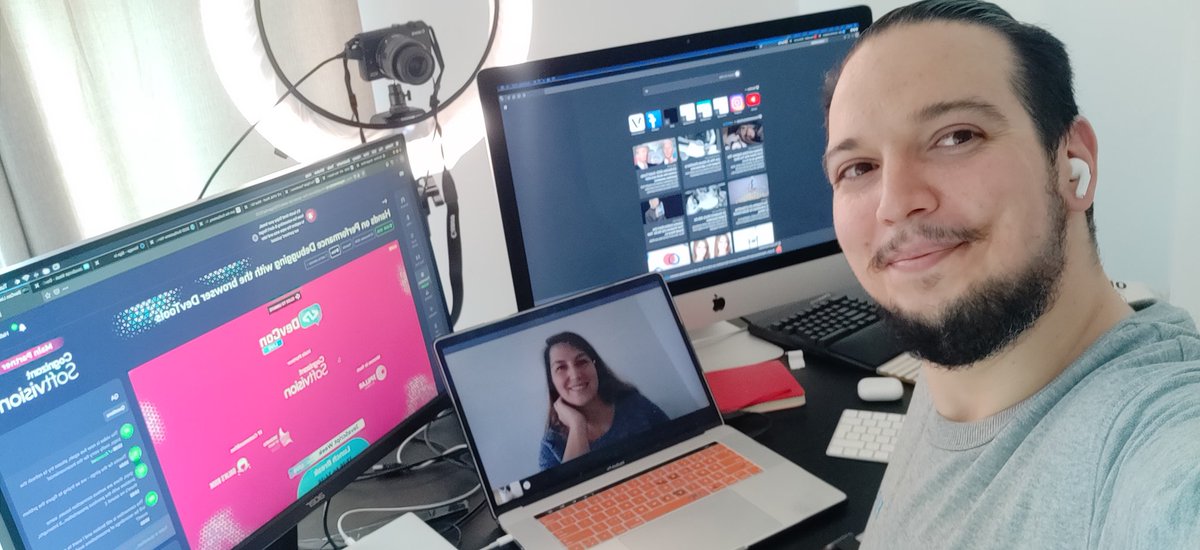 Alex Lakatos ๐๏ธ๐ธ (@avolakatos) on Twitter photo ๐I've known <a href="/ioana_cis/">ioana ๐ฉโ๐ป๐ฆโจ</a> for almost 10 years (we're a week away for it to be exactly 10), and it's always a pleasure to have her MC one of my talks!
๐บIf you've missed it, you can wait for the recording from <a href="/DevTalksRo/">@DevTalksRo</a>! ๐I've known <a href="/ioana_cis/">ioana ๐ฉโ๐ป๐ฆโจ</a> for almost 10 years (we're a week away for it to be exactly 10), and it's always a pleasure to have her MC one of my talks!
๐บIf you've missed it, you can wait for the recording from <a href="/DevTalksRo/">@DevTalksRo</a>!