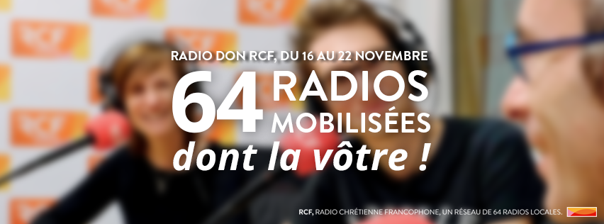 J-6 avant le début de notre Radio don 2020 ! #RCF #radiodonrcf