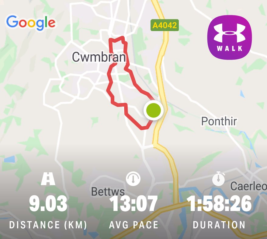 Cuckooqueen's tweet photo. Day 10 morning walk done ✔ #10000stepschallenge #purplerocks #Torfaenrocks @PancreaticCanUK over £600 raised and 20 days to go. So humbled to have such generous friends when there is so many struggling 💜💜💜 https://t.co/1F8u93ZhMb