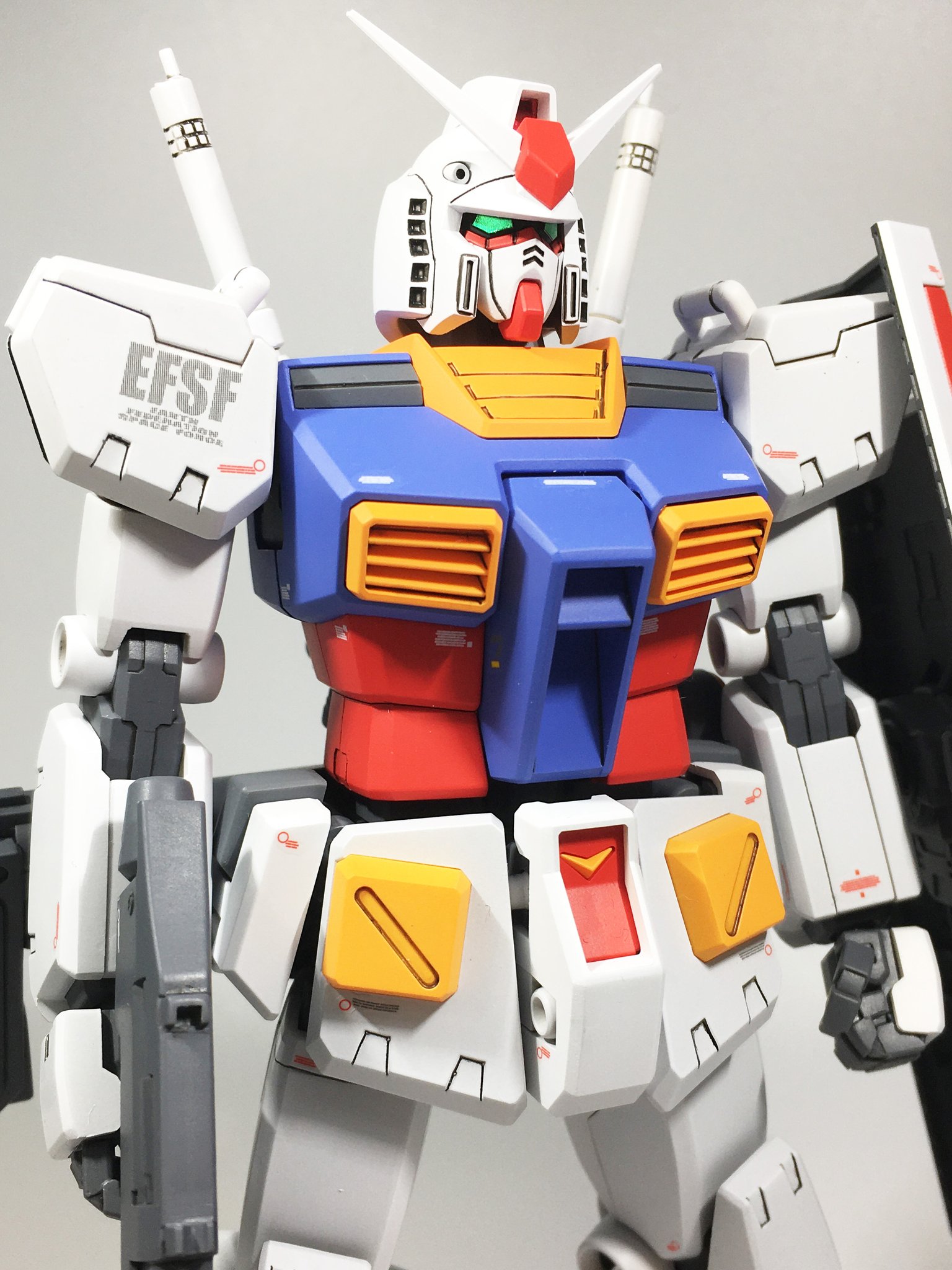 Tonerin Mg ガンダムver Ka 完成しました デザインが好きなので 特に改造はせず合わせ目消しのみのストレート制作です Tonerin Mg ガンダムver Ka 完成しました デザインが好きなので 特に改造はせず合わせ目消しのみのストレート制作です