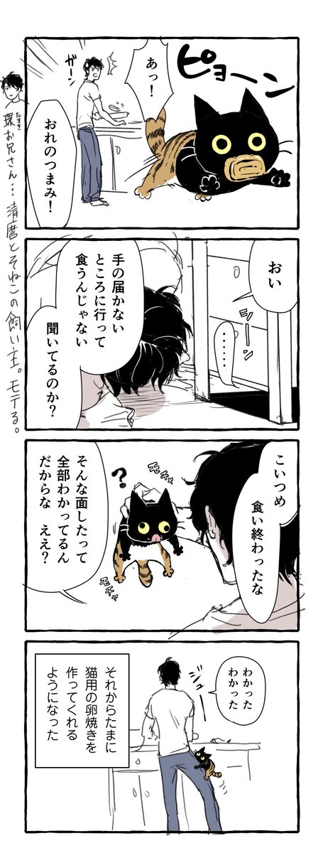 飼い主&泥棒猫 