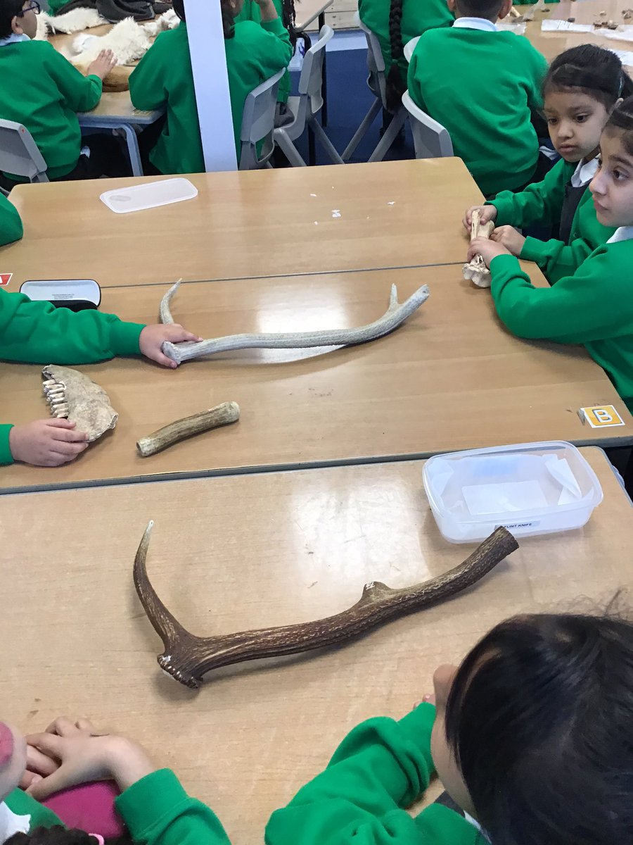 Greenacresyear3's tweet photo. Year 3 had had an amazing interactive session with @wessexarch his morning. Thank you!
We learned so much about life in the Stone Age and we love our box of artefacts and replicas. 

I’m sure we’ll be in touch with some more questions soon! https://t.co/ufXAphDTw1