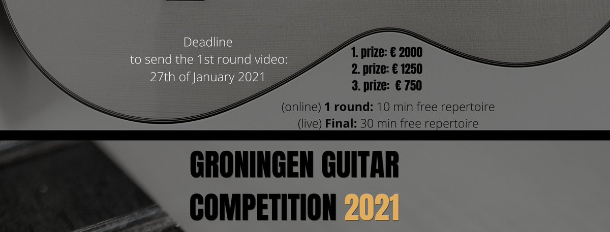 guit_foundation's tweet photo. We are incredibly excited to announce the upcoming competition for solo guitar! 🎶🏆🤩
The international jury will be announced soon. 
Rules &amp; Regulations: https://t.co/UJpKanKz77 https://t.co/f5FwULR4ns