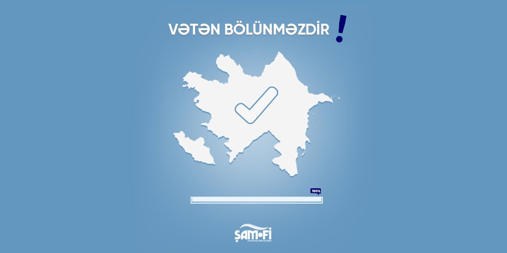 Qələbəmiz mübarək, Vətən bölünməz və Qarabağ Azərbaycandır! ✌️ 🇦🇿

İşğal altında olan torpaqlarımızın azad olması münasibətilə hər bir kəsi təbrik edirik! Yaşa, var ol, Azərbaycan!

#KarabakhisAzerbaijan #VətənBölünməz #Azərbaycan #Qarabağ