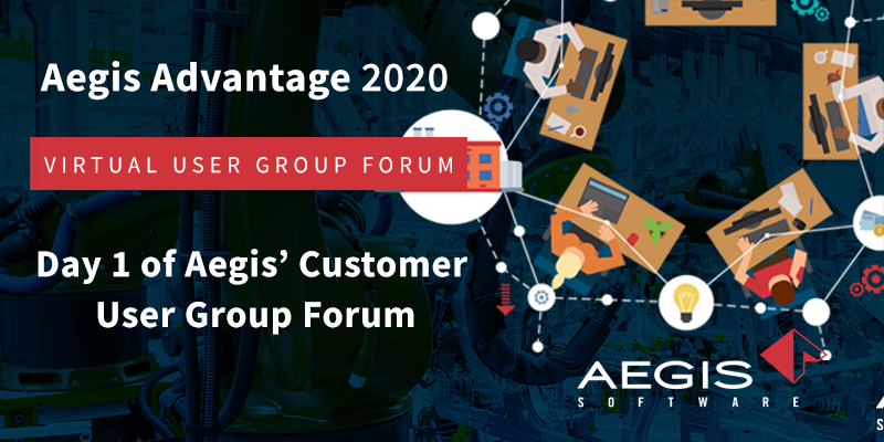 FactoryLogix's tweet photo. Day 1: Aegis Advantage Virtual User Group Forum. Thrilled that so many of our customers will be joining us over the next three days. Agenda ensuring our customers walk away with the latest insights, knowledge and connections.  https://t.co/mPcsnTs69h #factoryforward #factorylogix https://t.co/IyLLOpfWJ3