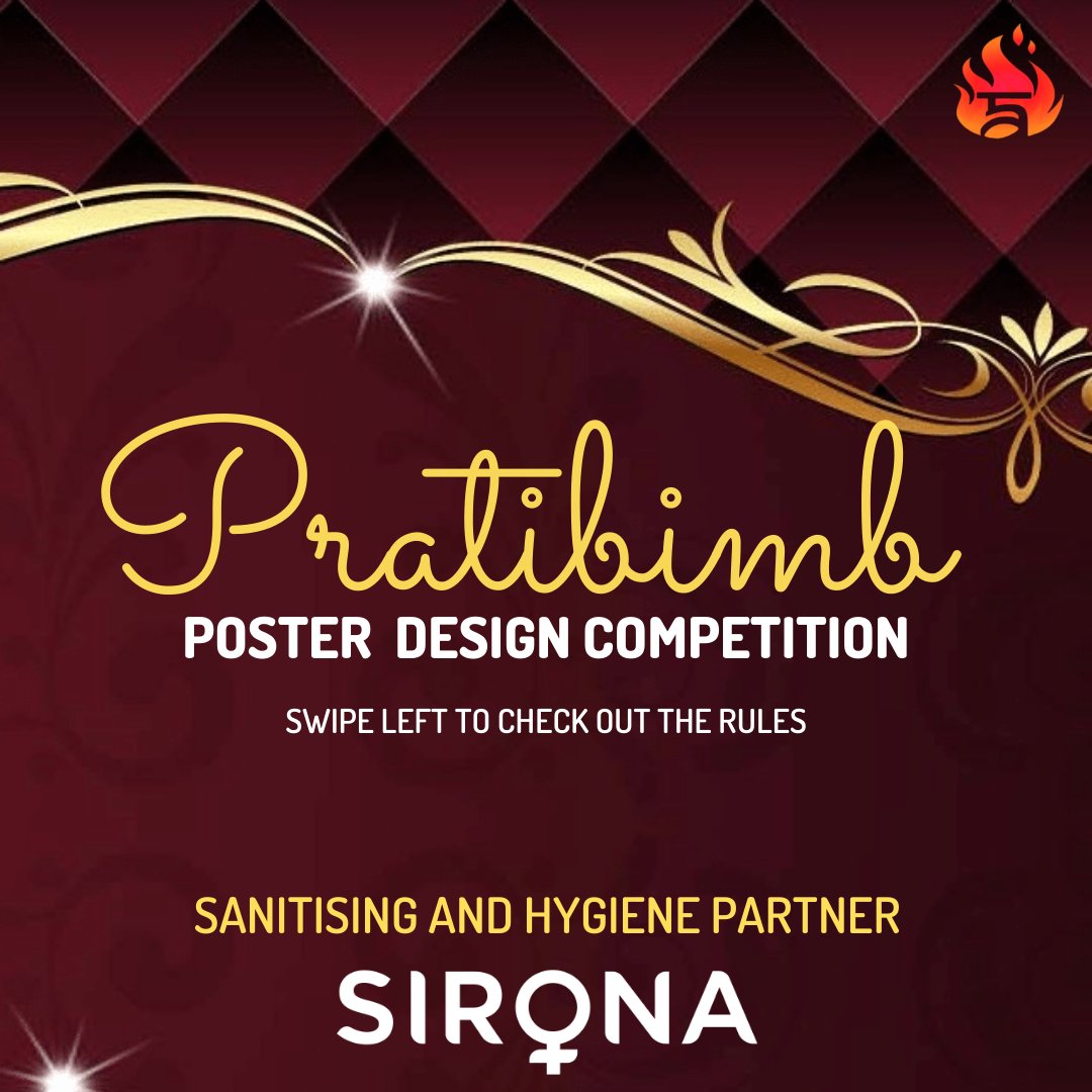 antragna's tweet photo. Diwali in it's own is a festival of pure happiness and light! How does one leave a memory on one such festival? Art!
We bring you our very own poster design competition, Pratibimb. Leave your art for all to cherish. @imthyd  @SironaHygiene https://t.co/bKNaTmsFVd