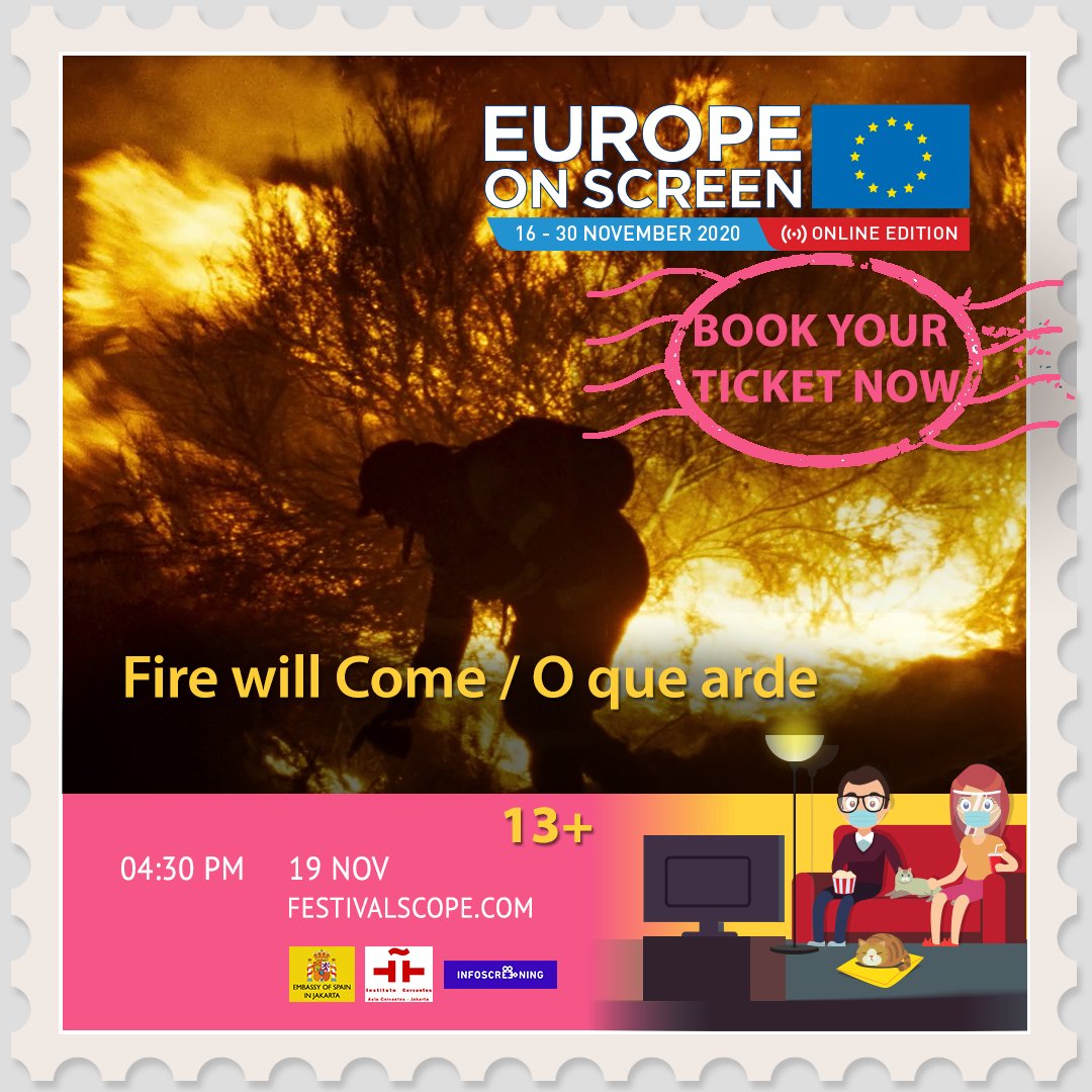 EuropeonScreen's tweet photo. Fire Will Come / O que arde
Spain/2019/Drama /90min/13+

Screening starts from/Diputar dari: 19 Nov @ 16.30 WIB
Ends at/Berakhir: 24 Nov @ 16.30 WIB
at/di https://t.co/H3wf3wY0Gw
*This film is available to rent now / Sewa filmnya sekarang

https://t.co/SbNhJhmX4i https://t.co/tcXEzL2Tbt
