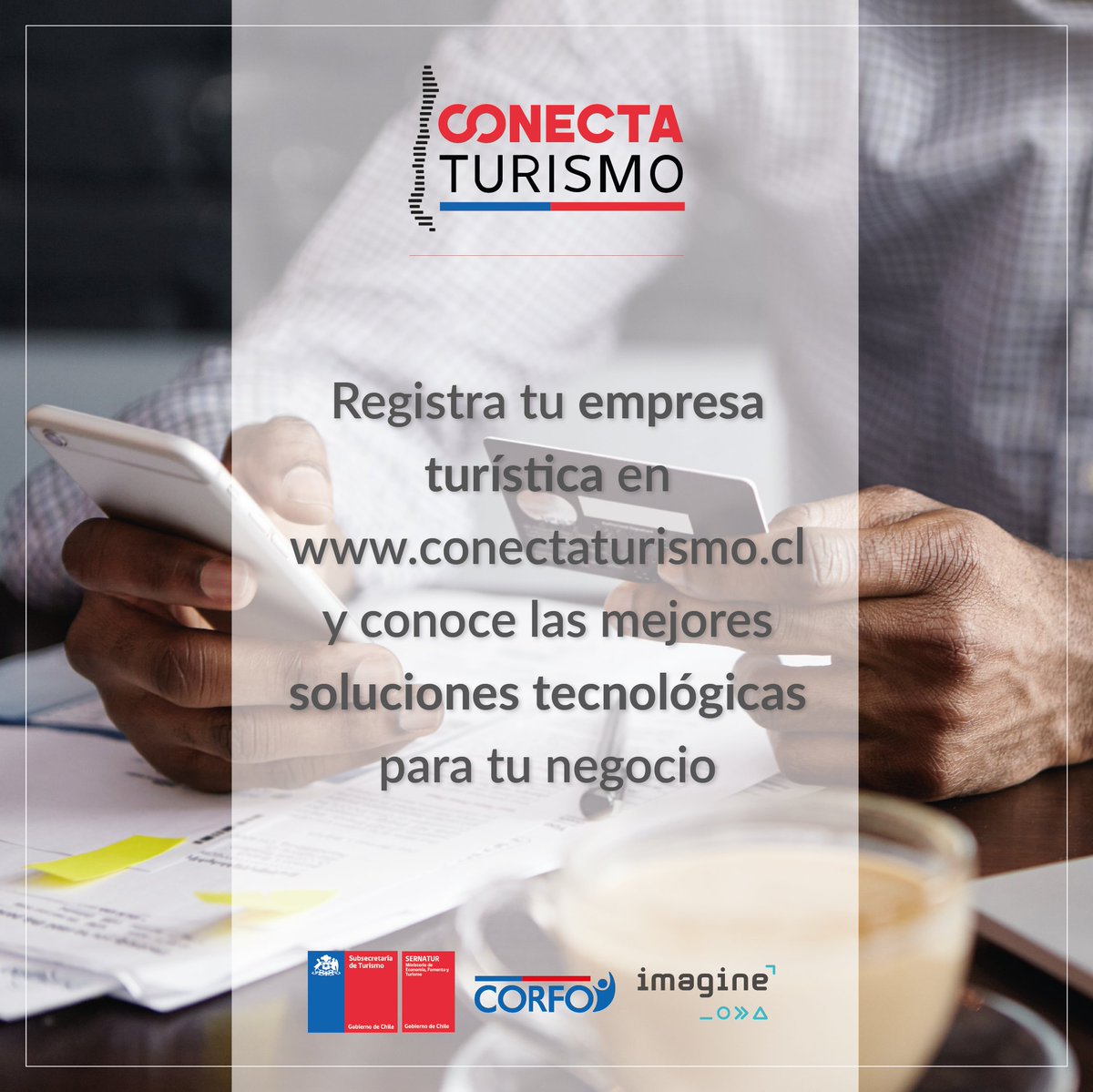 Sernatur's tweet photo. Si eres parte de la industria del turismo y quieres mejorar tu negocio a través de la digitalización de los medios de pago, visita https://t.co/czlWy9iMSb, donde encontrarás soluciones tecnológicas para actualizar tus procesos y ser parte de una gran red de turismo en Chile https://t.co/CPUNjuEXnv
