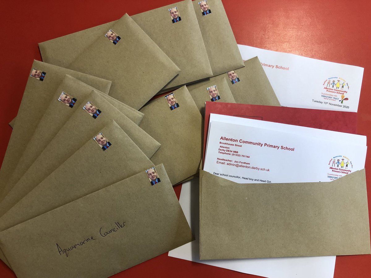 HtAcps's tweet photo. School councils meetings look different now and many schools have looked at digital solutions. @AllentonPrimary Weโve gone more traditional and I now have 15 pen pals. Iโm looking forward to my return letters. #pupilvoice #reasonstowrite @_RachelMeli @TransformTrust @montgenev https://t.co/m04nOG7UmZ