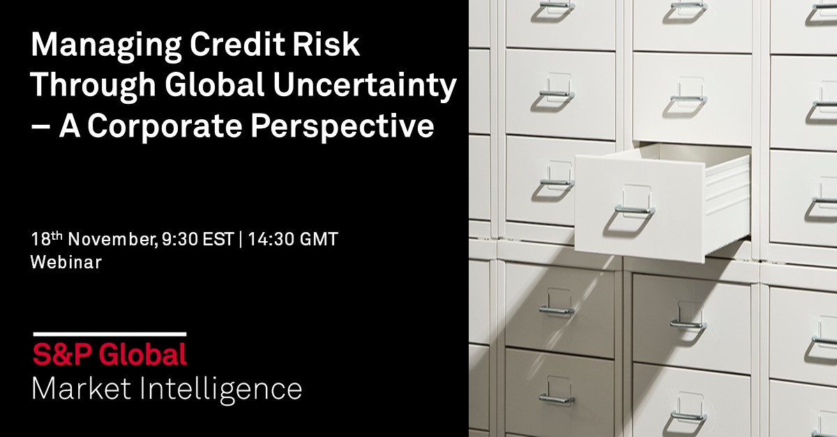 SPGMarketIntel's tweet photo. How are industries managing and mitigating risks through such global turmoil? Join our lively panel discussion with S&amp;P Global Ratings, Shell and Bose, 18th November, to find out more.  https://t.co/uHNYsLu0vY https://t.co/xuxRVZUJJr