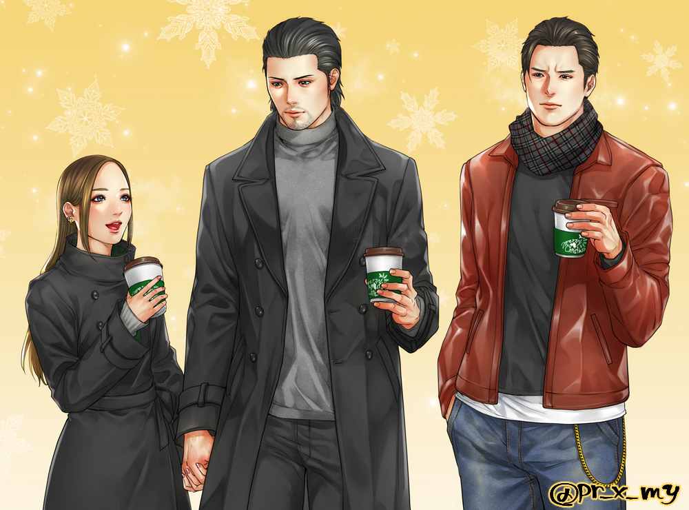 ※夢絵※だいごとみねに個人的に着て欲しいスタイルの私服😌💭もう寒すぎるよね❄️ 