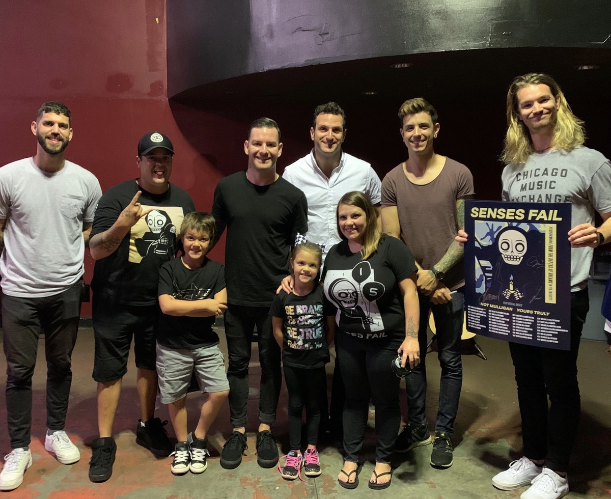 PunkJersey's tweet photo. Our last show before the pandemic hit. On the way to school this morning we were jamming to @SensesFail and the kids said they really want to see them again and miss them 😕. Me too guys me too. @MilbankJason  @gregstyliades @buddythechud @tcmsteve #bringconcertsback https://t.co/1I3Gou1OGu